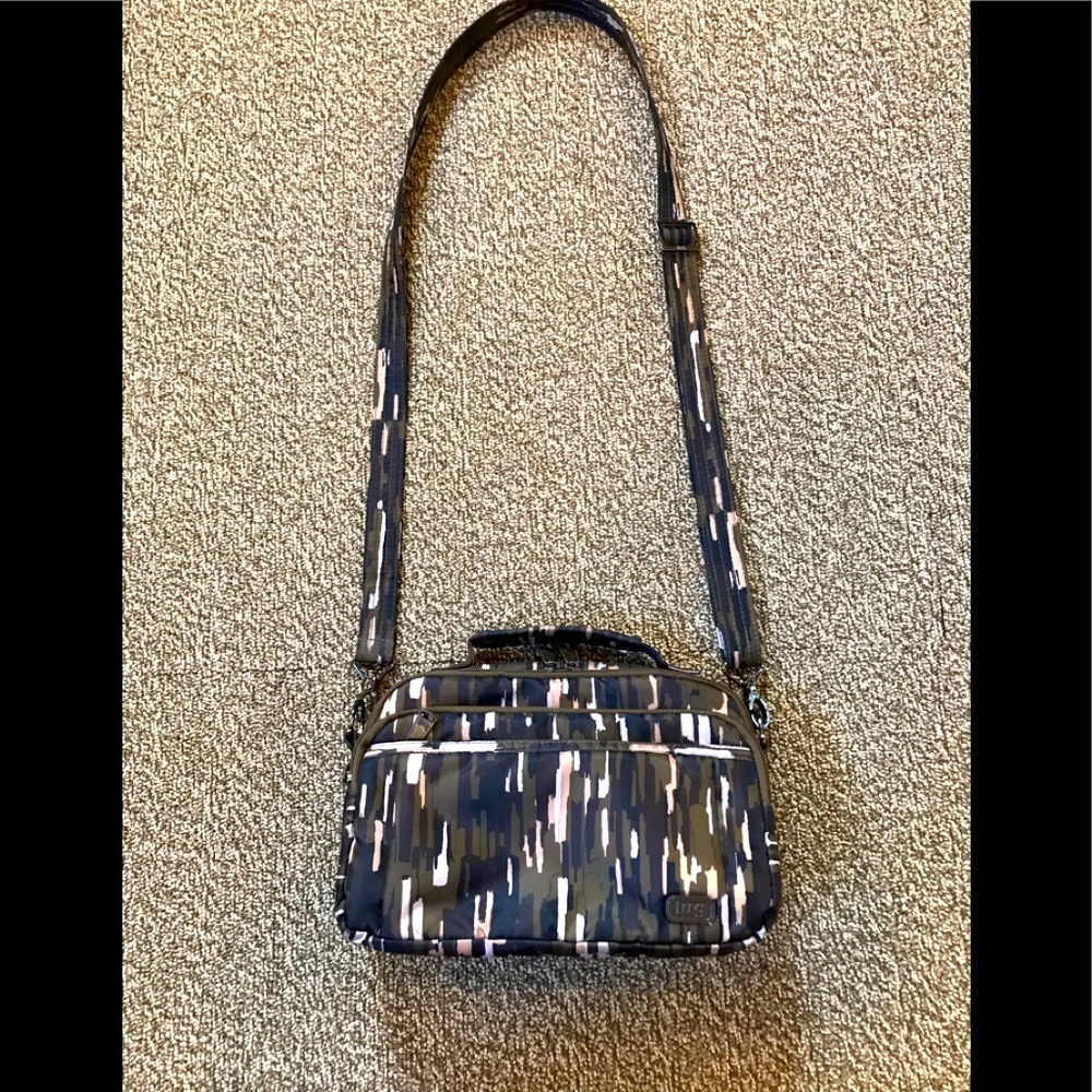Lug Scoop Riverwalk Olive Crossbody Bag